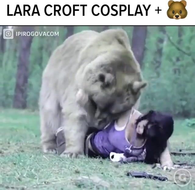 Cosplay Girls Lara Croft From Tomb Raider By Irina Meier Feat Stepan The Bear Porn Video