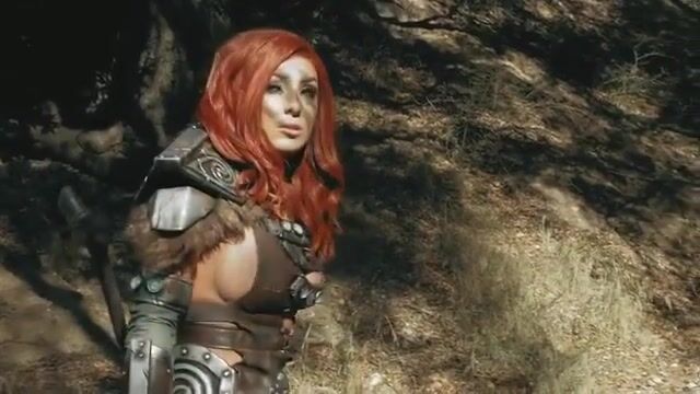 Cosplay Girls Aela The Huntress From Skyrim By Jessica Nigri Porn