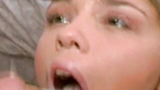 Facual cumshots: Absolutely blasted with cum