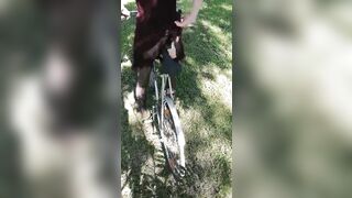 Anal bicycle ride - Fantastic Ass