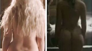 Awesome Butt: Emilia Clarke and Alicia Agneson who has the most good ass