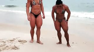 Muscular Women: Muscle Beach