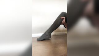 removing just one sock 