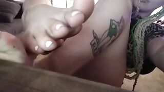 Feet: Just trying to make you froth at the throat a bit. ??