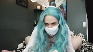Femdom: Cute bunnies receive additional treats for Easter ??