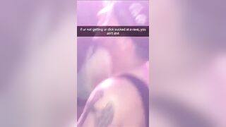 Festival Strumpets: Getting your cock sucked at a rave