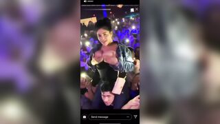 Tits Out At The Concert