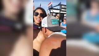 Festival Strumpets: Boobs sucked