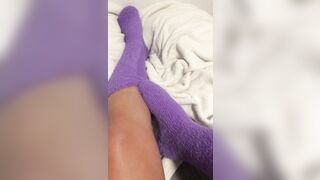 Foot Fetish - Socks: So fuzzy ?