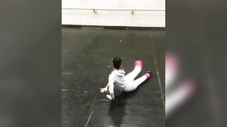 Embarrassed Boners: A weirdly flaccid ballerina warming up