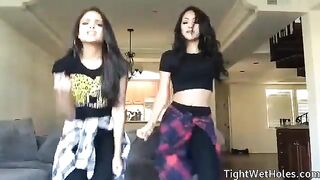 Gals in Crop Tops: Melanie Iglesias and ally