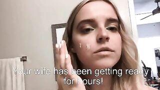 Cuckold Captions: Getting Willing for Her Date