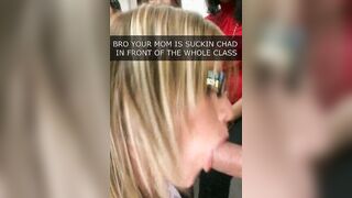mommy has no shame - Cuckold Captions