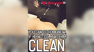 you're great at cleaning - Cuckold Captions