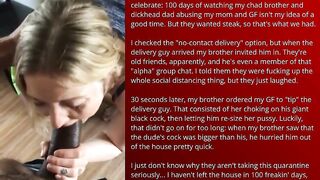 Cuckold Captions: Quarantining with your GF was a mistake, Chapter 18