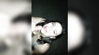 Cum Drool into Panties, Tried making a GIF, full vid in comments
