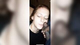 He cums, she goes - Women who Hate Cum