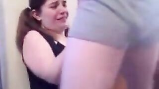 Sneak attack on submissive gf - Women who Hate Cum