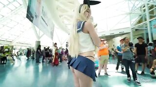 Cosplay Gals: NSFW Shimakaze Cosplay from hentai expo