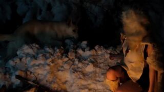Princess Mononoke Fireside Camping! - Cosplay Girls