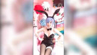 Rem Bunny cosplay by me 2 - Cosplay Girls