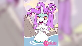 Cartoony Medusa/Mermaid