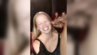 Amazing party girl - Cum In Hair