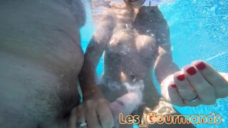 Huge load underwater by Les_Gourmands - Cum Sluts