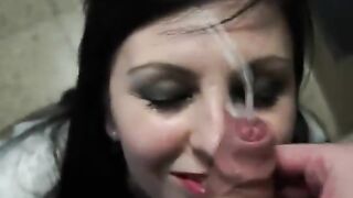 Sticky Facial - Women Loving Cum