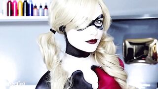 Cosplay Gals: Harley Quinn Paint on