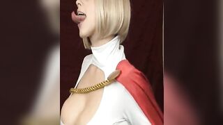 Cosplay Gals: Powergirl: Who Did it More good Larkin or Siri?