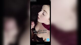 Snapchat fun - Women Loving Cum