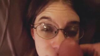 Cum on Glasses - Women Loving Cum