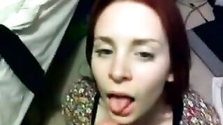 Cum Sluts: 1st Time Receiving Her Facial
