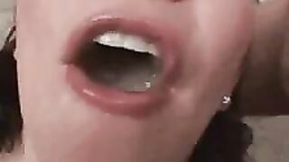 It's hard to swallow - Cum Swallowing
