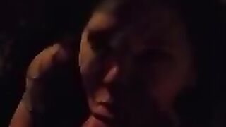 Walking Home with Cum on her Face