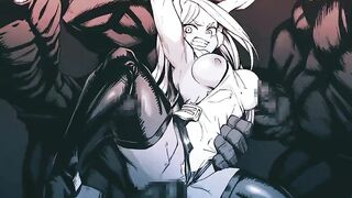 Black Skin Anime: Miruko's been defeated!