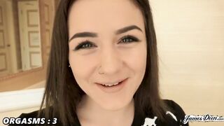 Exlpoited Cute Girl Experience An Orgasm The Hard Way
