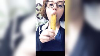 Deepthroat: I'm a large fan of bananas haha