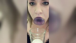 milking my mouth - Degrading Holes