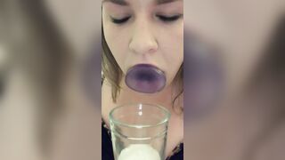Degrading Holes: milking my throat