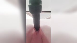 Degrading Holes: Like watching my biggest toy stretch my constricted vagina ?