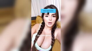 Demi Rose Mawby: Melons looking Ginormous