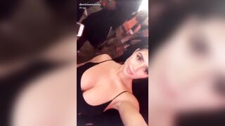Demi boob grab - Demi Rose Mawby