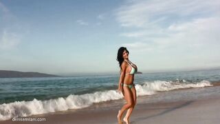Beach Frolicking - Denise Milani
