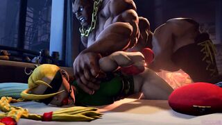 Smutty Gaming: Cammy pounded by Balrog