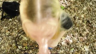 Deepthroat with The Starzis POV Angle - Disappearing Cock