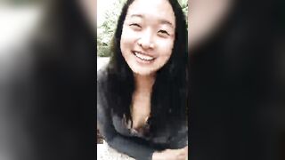 Innocent Korean Girl - Downblouse