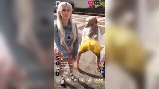 Costume Twerk: Anna Faith Twerking on Instagram Live