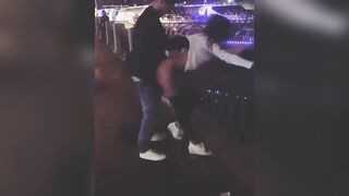 Drunk: Night sex on the bridge - dilettante